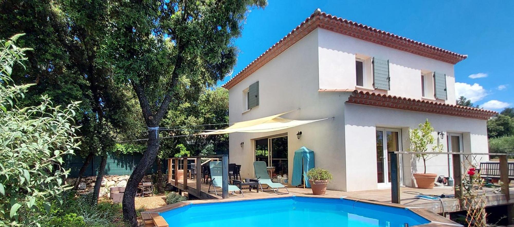 Villa Garrigue - Piscine, Parking, Maison Entiere Beaulieu  المظهر الخارجي الصورة